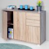 CASARIA® Kommode Sideboard Schrank Alba DB131 Eiche Bild 2