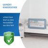 Reer Bettgitter Sleep n´Keep XL 150 cm Fb Blaugrau Bild 2