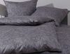 Bettwaesche-mit-Stil Mako-Satin Damast Paisley Bettwäsche "Davos" schwarz-grau Garnitur 200x220 + 2x 80x80 Bild 3