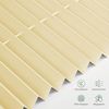 Plisseerollo ohne Bohren Klemmfix 80x120 cm(BxH) Creme Jalousie Sonnenschutz Easyfix Faltrollo Lichtdurchlässig Rollo für Fenster & Tür Bild 3