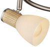 Deckenleuchte Wohnzimmer Deckenlampe Deckenstrahler Holz 6 Flammig 54352-6 Bild 3