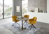 Esstisch >Josh< in grau, Keramik, Metall - 75x90cm (HxD) Bild 2
