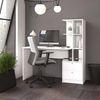 Schreibtisch Denton Weiß 136 x 55 cm Vicco Bild 2