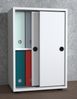 VCM Büroschrank Ulas 919817 Weiß H. 74 x B. 49 x T. 38 cm Bild 2