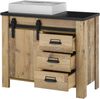 Badmöbel Set Stove mit Waschbecken Used Wood hell 166 x 210 cm Bild 2