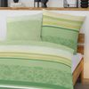 Traumschlaf Satin Bettwäsche Teri green|135x200 cm + 80x80 cmTraumschlaf Satin Bettwäsche Teri green Bild 3