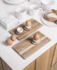 Eierbecher mit Unterteller neutral - Räder Design Bild 5