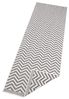 In- & Outdoor Wendeteppich Palma Grau Creme - 80x350x0,5cm Bild 5