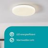 Eglo LED Deckenleuchte Pogliola-E weiß Ø 26 cm mit Kristalleffekt Bild 2