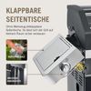 RÖSLE 'VIDERO G3-S' Gasgrill, BBQ-Station, mit Primezone & Seitenbrenner, Edelstahl schwarz, 118 x 57 x 127 cm Bild 4