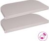 babybay Jersey Spannbetttuch Deluxe Doppelpack passend für die Modelle Maxi, Midi, Boxspring, Comfort und Comfort Plus, beige, 89x50 cm (Doppelpack) Bild 2