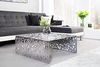 riess-ambiente Couchtisch ABSTRACT 60cm silber, Wohnzimmer · Metall · eckig · Handarbeit · Gap Design · Modern Bild 2