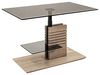 Couchtisch Celka 100x60x47 höhenverstellbar Wildeiche/Parsol 16247 Bild 3