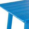 Garten Bartisch ADIRONDACK 60 cm 59 cm Kunststoff Blau Bild 5