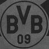 BVB Handtuch BVB Duschtuch grau/schwarz 70x140 cm, Baumwolle (Packung, 1-St) Bild 3