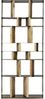 Kare Design Regal Storm, Regal aus Stahl mit Regalwänden aus Holz, Bücherregal, modernes, offenes Regal, kunstvolles Regal, (H/B/T) 234 x 100 x 30 cm Bild 5
