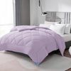 WAVVE Bettdecke 135x200 cm Ganzjahresdecke 4 Jahreszeiten, Steppdecke 300gsm Mikrofaser 135x200 cm, Super Weiche Zudecke Schlafdecke Atmungsaktive 135x200, Lila Bild 2
