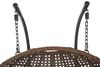Kobolo Hängesessel BRUNO Polyrattan Gestell und Kissen - zwei Personen (1 Stück, mit Gestell), hochwertiges Polyrattan Bild 3