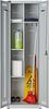 Bisley Garderobenschrank LIGHT, Allzweckschrank 300, Farbe lichtgrau Bild 5