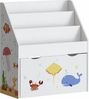 Kinderregal Aarnskona 70x63x30 cm Aqua Dream Motiv [en. casa] Bild 4