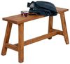 LebensWohnArt Sitzbank Sitzbank RANCH Antik-Natural Mahagoni ca. L90cm Bild 4