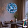 RGB LED Hängeleuchte mit Blüten zum zusammenstecken Bild 2