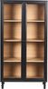 Vitrine TINGLEDALE 80 cm 40 cm Schwarz Bild 5