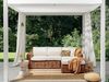 3 Sitzer Sofa Linksseitig Rattan Natürlich BRIATICO Bild 2