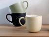 ASA SELECTION Tasse HEY!, Henkelbecher, Grün, Weiß, 600 ml, 1-tlg, New Bone China, spülmaschinengeeignet Bild 4