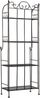 Regal ISERNIA Metall 61 cm 29 cm Schwarz Bild 5