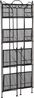 Regal ISERNIA Metall 61 cm 29 cm Schwarz Bild 4
