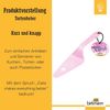 Birkmann Tortenheber Colour Splash, Kuchenheber, Backzubehör, mit Spruch, Kunststoff, rosa, 26 cm, 429741 Bild 3