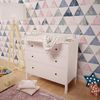 Polini Kids Wickelaufsatz für Kommode Hemnes IKEA in weiß Bild 3