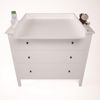 Polini Kids Wickelaufsatz für Kommode Hemnes IKEA in weiß Bild 4