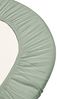 Leander Organic Spannbettlaken Cappuccino 60x120 cm Grün Bild 2