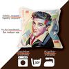 ANRO Dekokissen Kissenhülle MIT oder OHNE Füllung Kissenbezug Zierkissen, Kissenüberzug ohne Füllung Gobelin 45x45 cm Elvis Presley bunt Bild 5