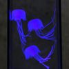 SATISFIRE LED Dekolicht Jellyfish Lampe Aquarium 3 schwebende Quallen Farbwechsel USB RGB, LED Classic, RGB (rot, grün, blau) Bild 3