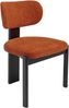 Vente-unique - WILANA Stuhl Stoff Rot - B 60 cm x H 85 cm x L 56 cm Bild 4