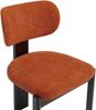 Vente-unique - WILANA Stuhl Stoff Rot - B 60 cm x H 85 cm x L 56 cm Bild 5