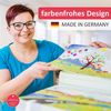 nikima Platzset stabiles Vinyl Tischset Rehe Kinder Platzset abwaschbar, (1-St) Bild 3