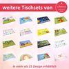 nikima Platzset stabiles Vinyl Tischset Rehe Kinder Platzset abwaschbar, (1-St) Bild 5