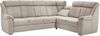 Cavadore Ecksofa Beata / Polstercouch in L-Form / inkl. Relaxfunktion / 261 x 98 x 211 / Mikrofaser Hellbeige Bild 5