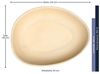 Leonardo Keramischale NOLI, Schale, Schüssel, Schälchen, Keramik, Beige, 22x16 cm, 054645 Bild 3