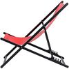 Gartenliege Metall Rot LOCRI II Bild 5