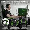 ML-DESIGN Bürostuhl Computerstuhl Schreibtischstuhl für Büro & Arbeitszimmer Drehsessel, Gaming Stuhl inkl. 2 Kissen Armlehne & Fußstütze ergonomisch anpassbar Bild 5