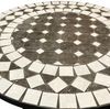Mosaik Tisch Balkontisch Gartentisch rund Ø60xH70 cm Anthrazit /Grau Bild 3