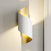 Lindby Wandleuchte Desirio, Metall, Weiß IP20, 1 x 3 W LED Bild 2