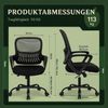 DUMOS Barhocker Barstuhl mit Sitzkissen Aus Pu-leder Und Metallbein BarStool mit lehne (2er Set), gepolstertes Leder,Stahlgestell,Sitzhöhe 40 cm, 66 cm, 74 cm Bild 2