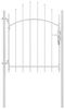 vidaXL Gartentor Woerden Stahl 1x1,25 m Weiß 143064 Bild 5