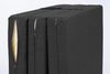 sunnypillow Premium Klappmatratze 120 x 195 x 15 cm Schwarz | 3-teilige Faltmatratze mit abnehmbarem Bezug | Schaumstoff extra dick 15cm | Matratze faltbar klappbar Gästematratze Reisematratze | Bild 5